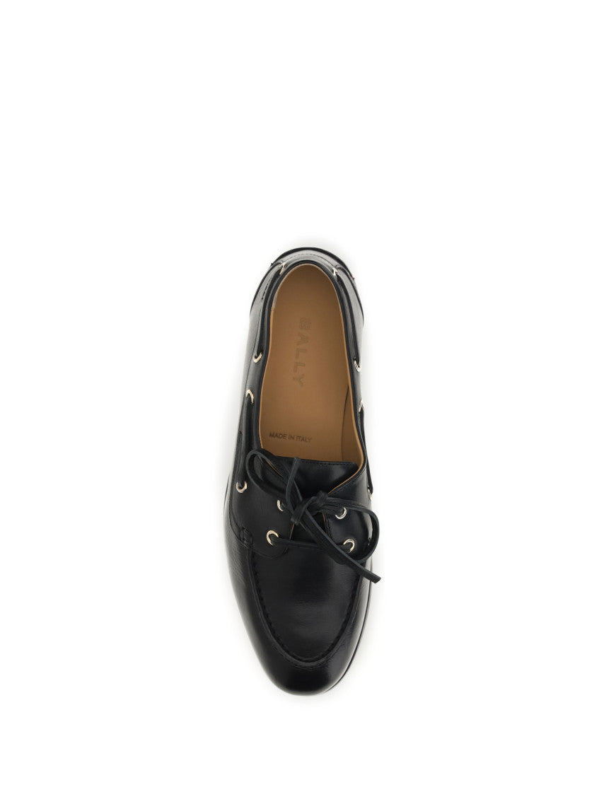 Black Leather Loafers 4