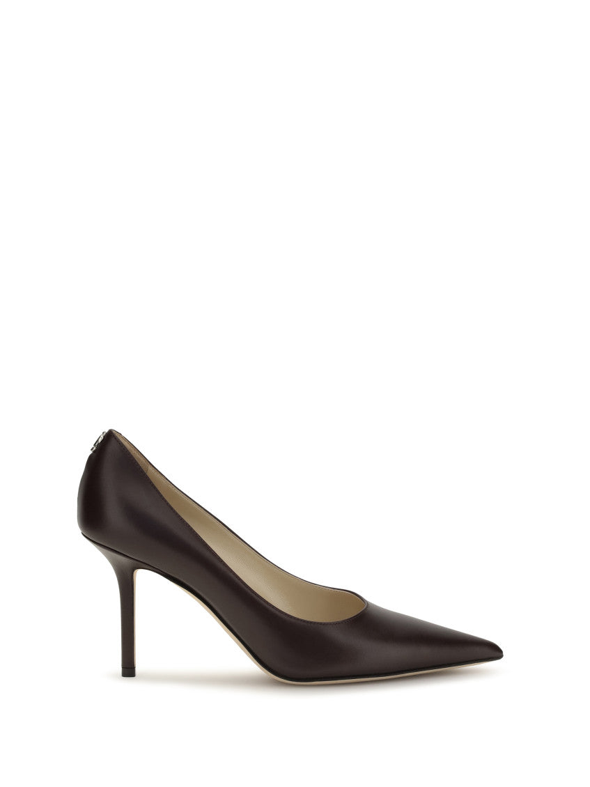 Brown Leather Pumps 1