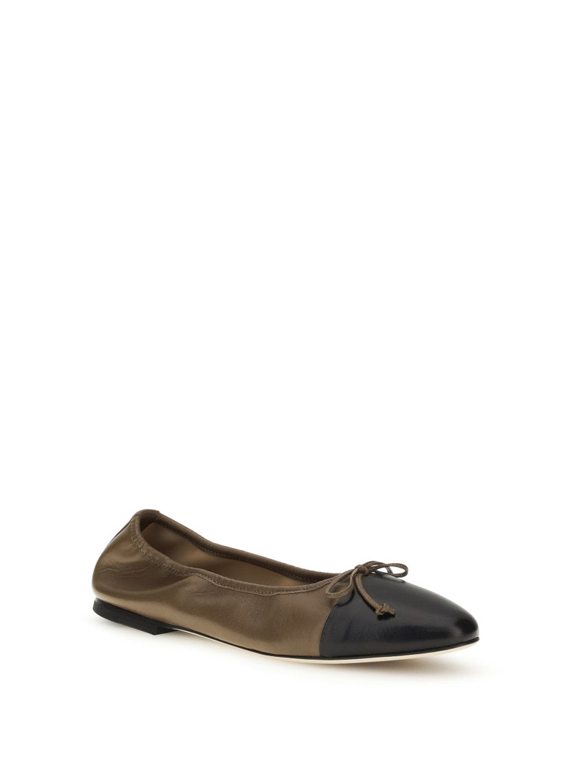Brown Slip-on Ballet Flats 2