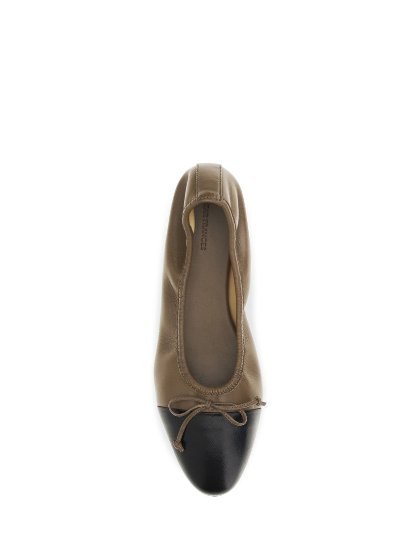 Brown Slip-on Ballet Flats 4