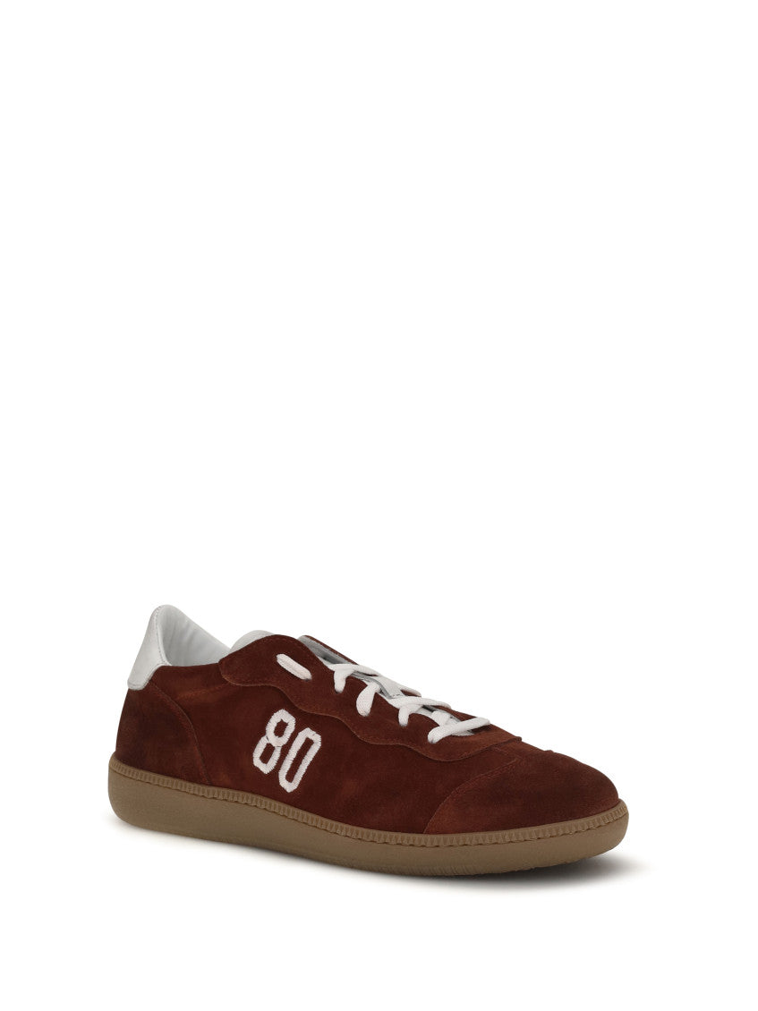 Maroon Harvard Sneakers 2