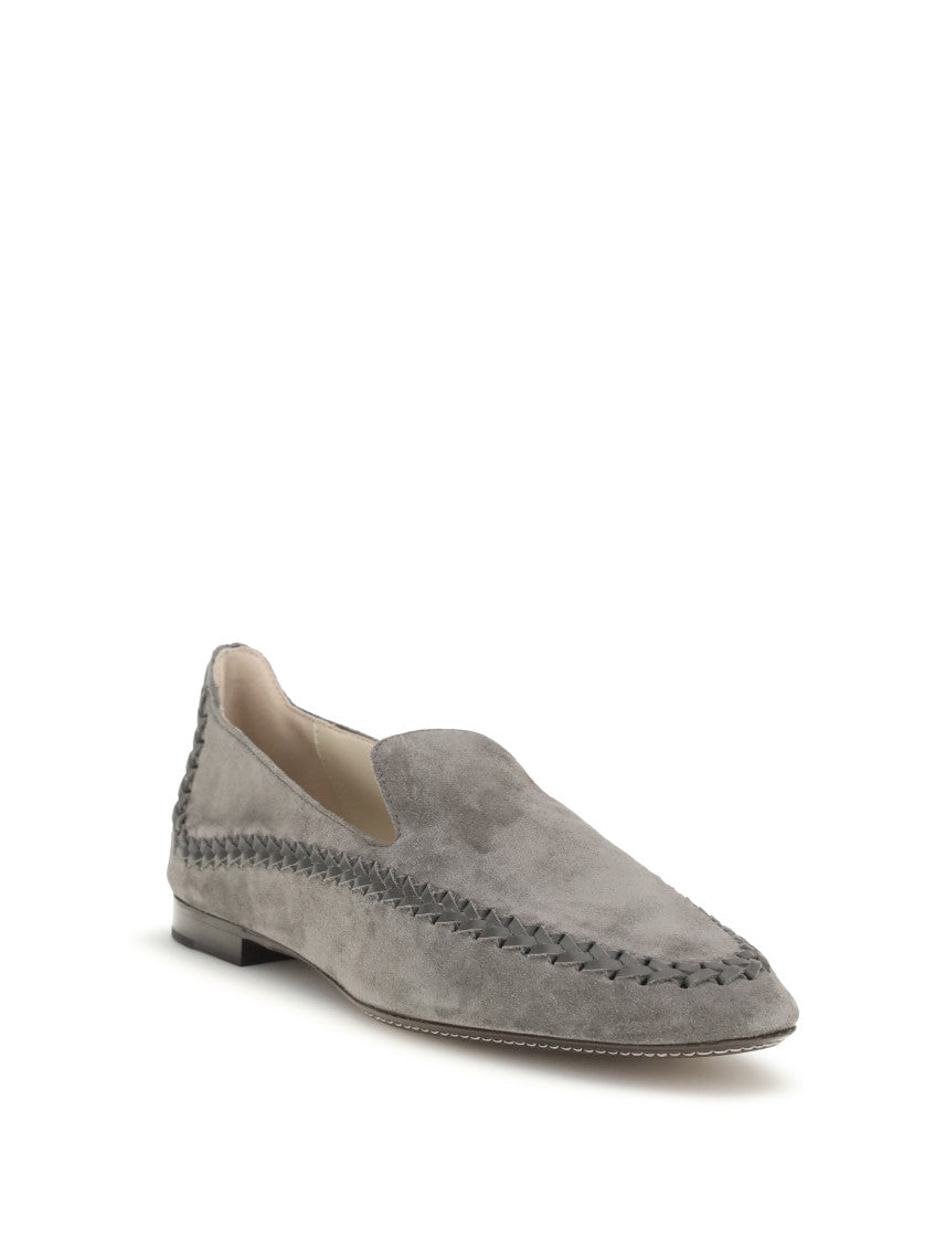 Grey Slip-on Loafers 2