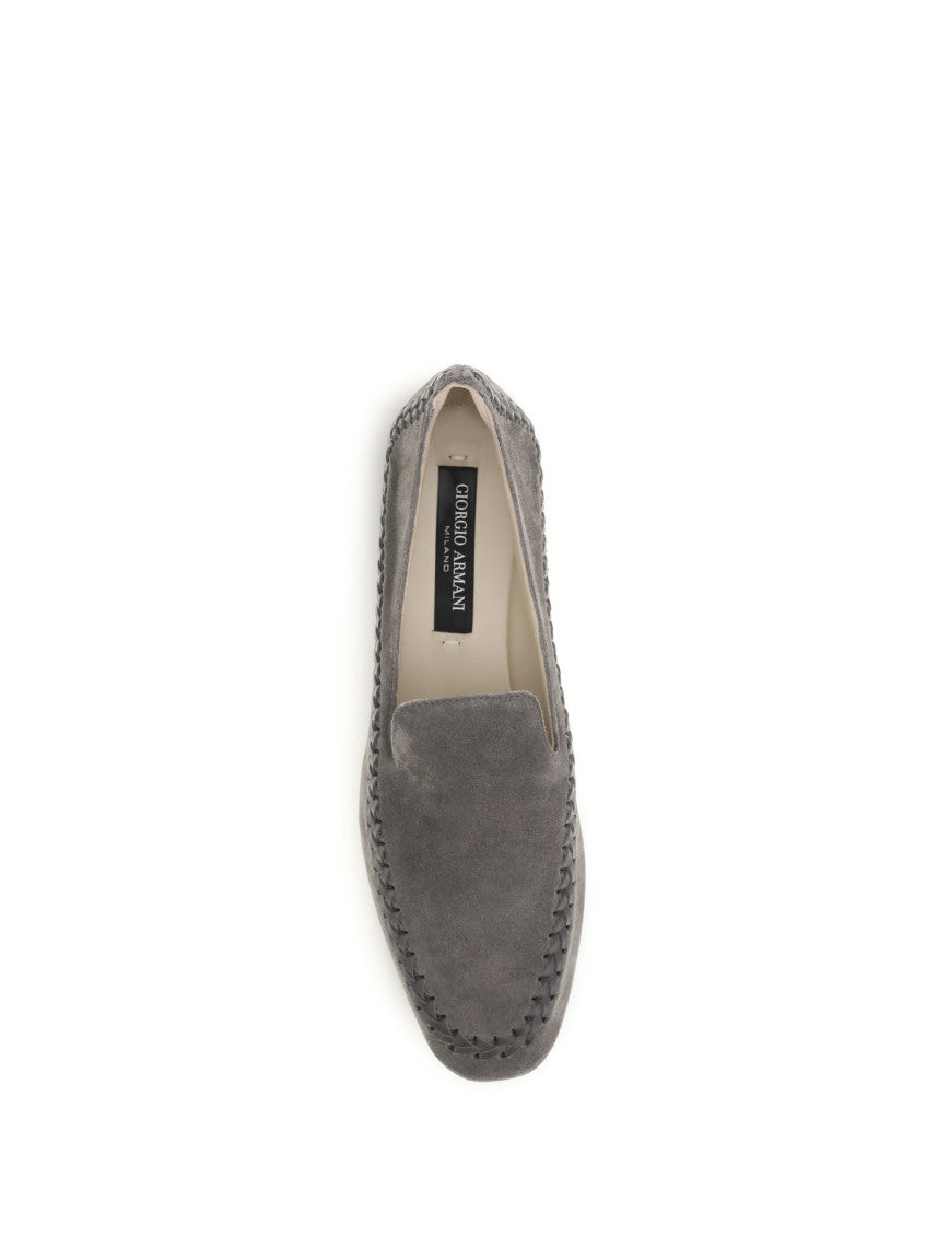 Grey Slip-on Loafers 4
