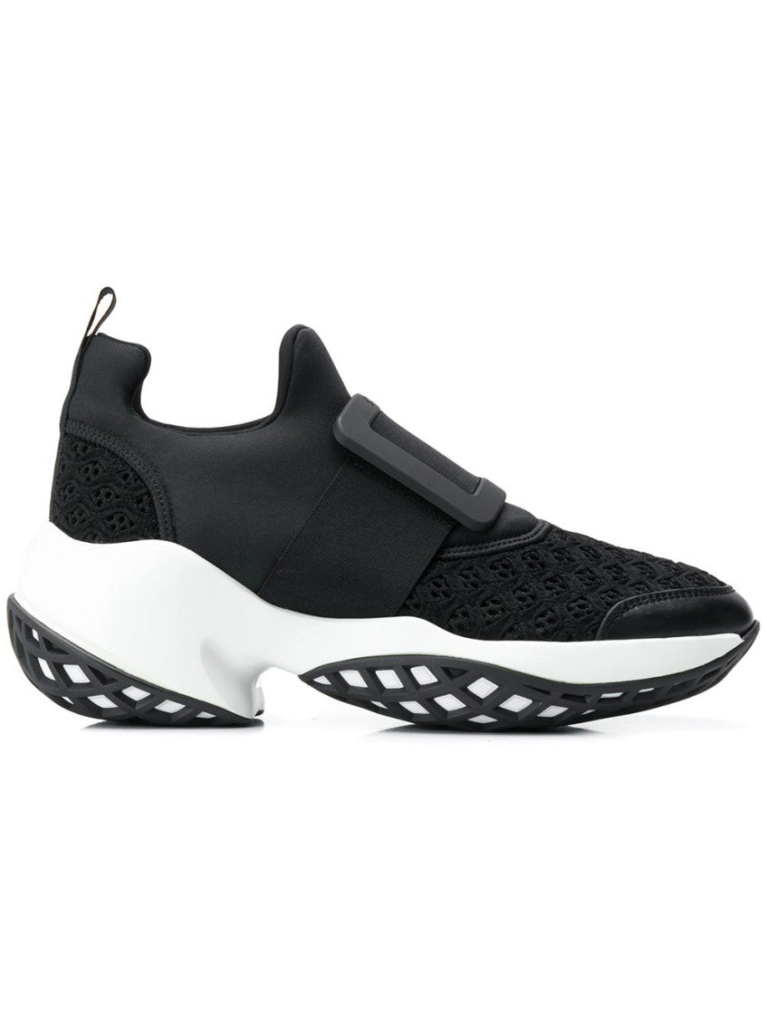 Black Slip On Sneakers 1