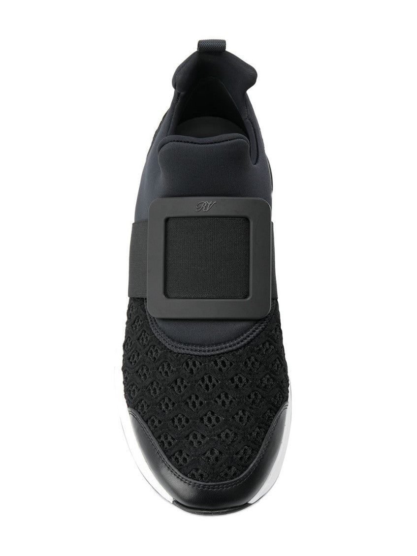 Black Slip On Sneakers 4
