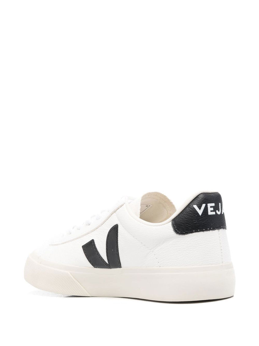 BlackWhite Logo Sneakers 3