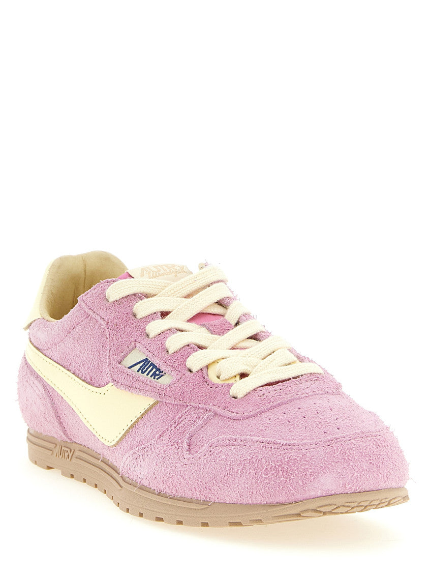 Pink Logo Sneakers 2