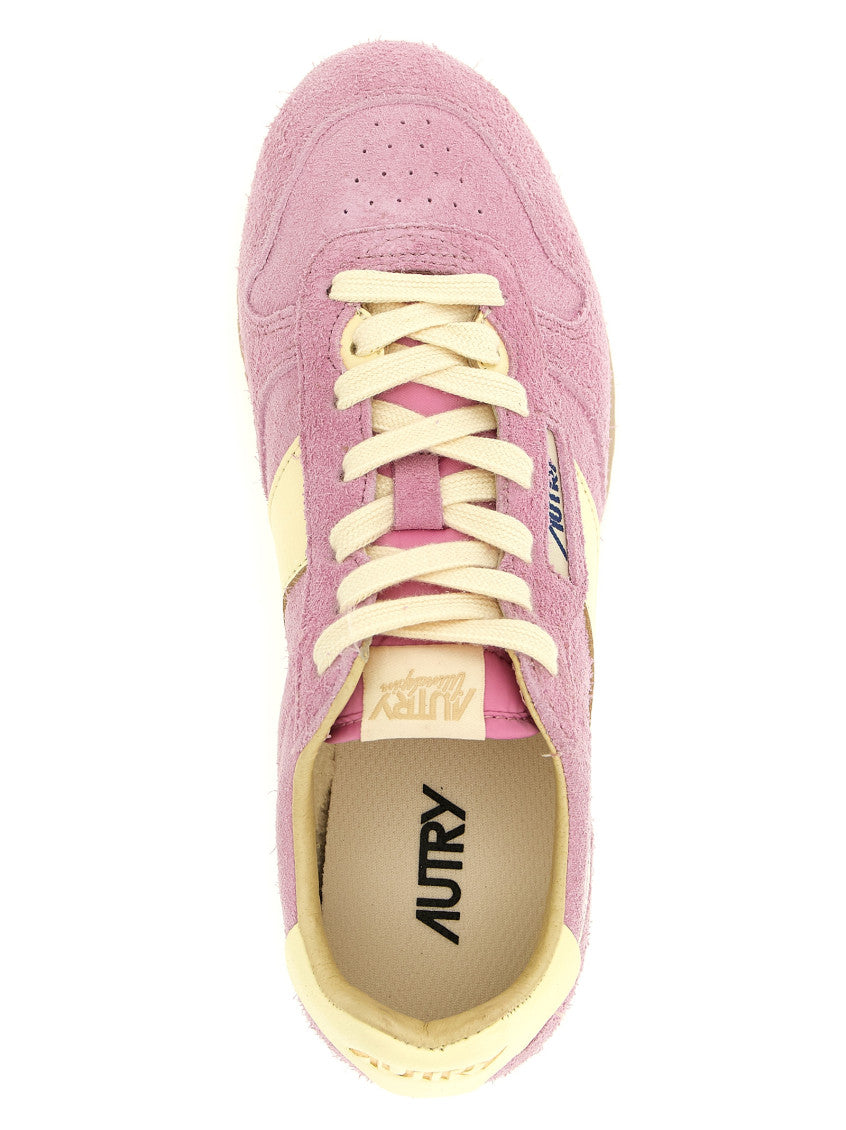 Pink Logo Sneakers 4