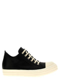 BlackWhite Lace Up Sneakers 1