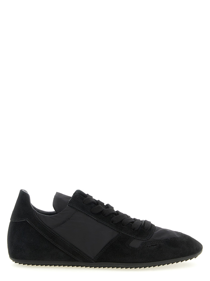 Black Lace Up Sneakers 1