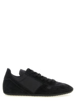 Black Lace Up Sneakers 1
