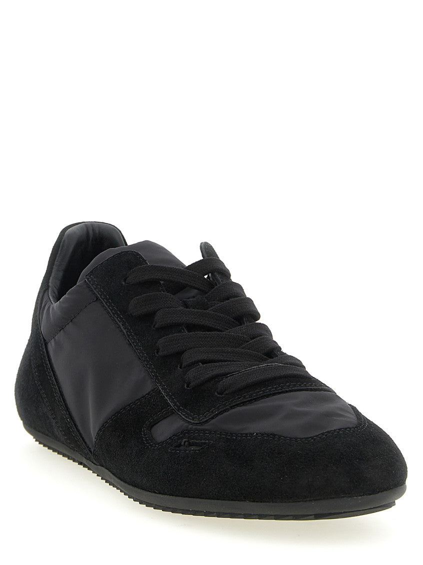 Black Lace Up Sneakers 2