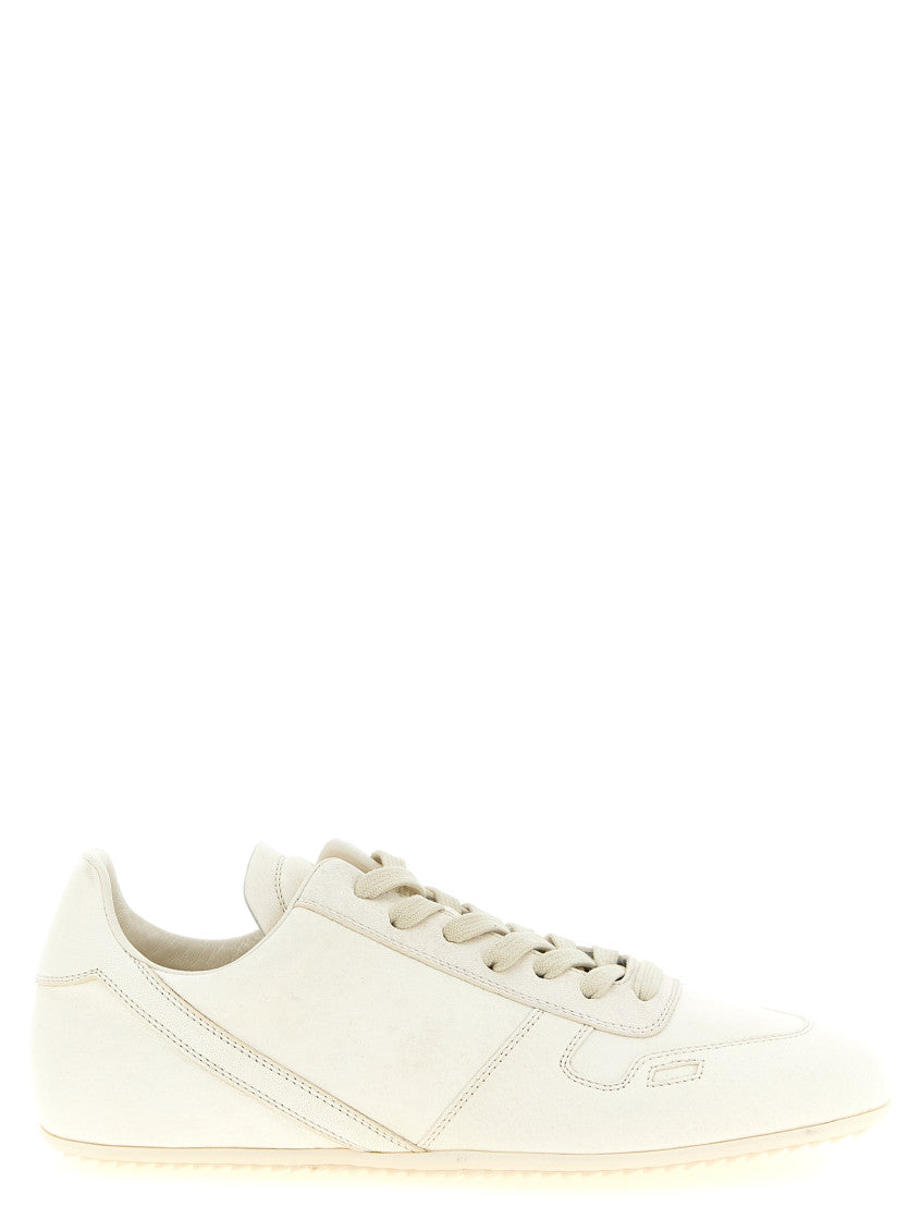 White Lace Up Sneakers 1