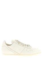 White Lace Up Sneakers 1