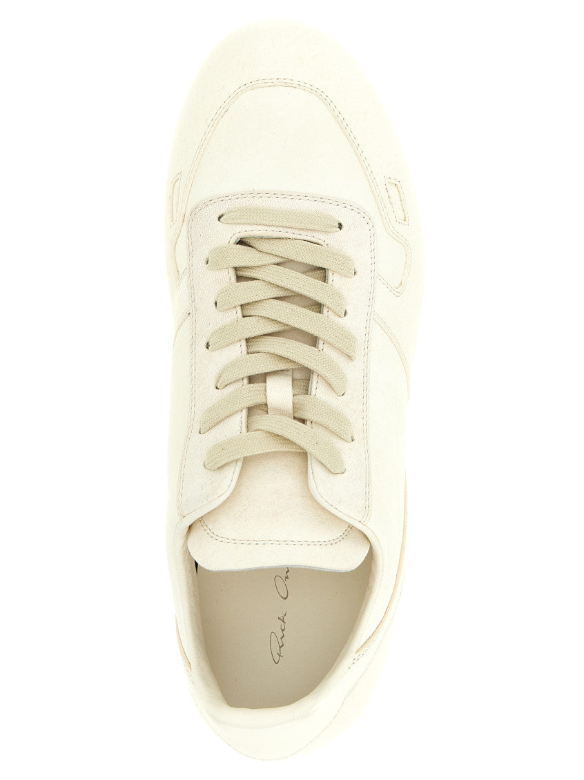 White Lace Up Sneakers 4