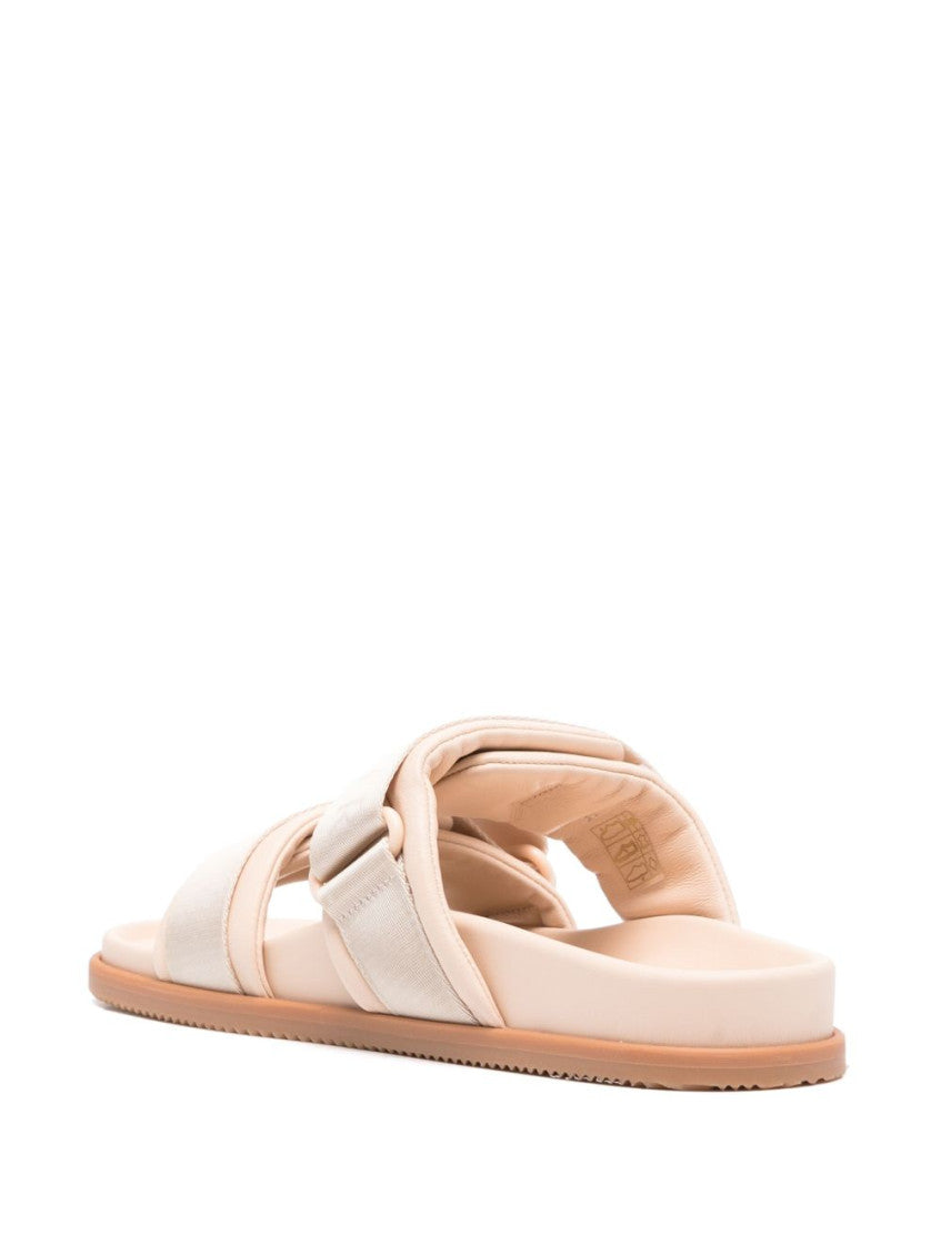 Pink Slip On Sandals 2