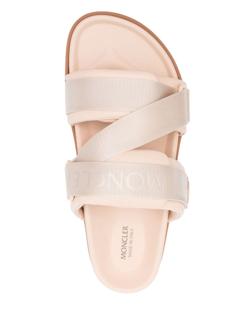 Pink Slip On Sandals 4