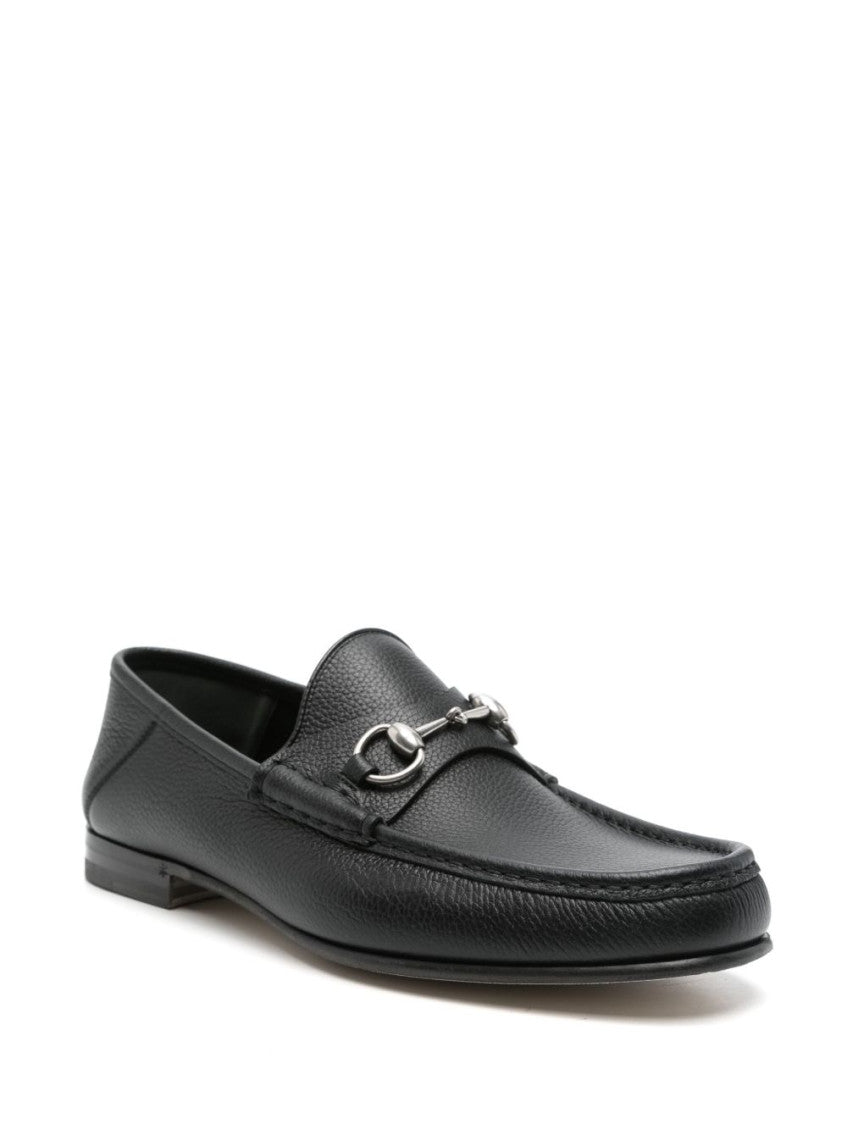 Black Leather Loafers 4