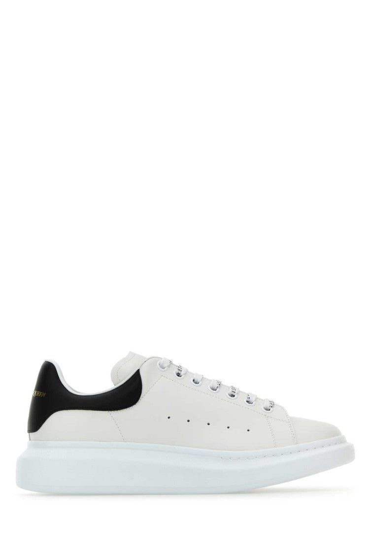 White Leather Sneakers 1