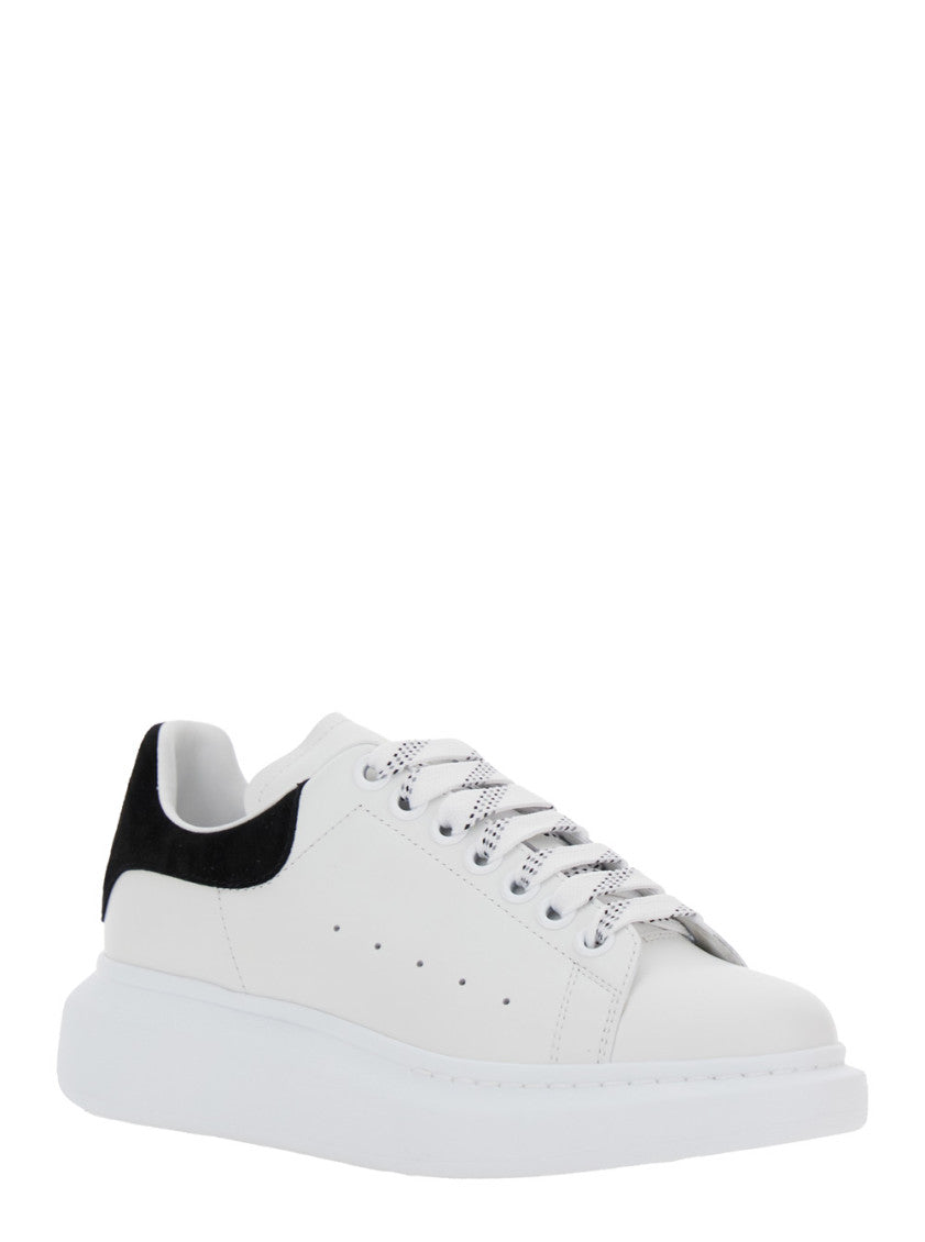 White Black Low Top Sneakers 2
