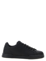 Black Lace Up Sneakers 1
