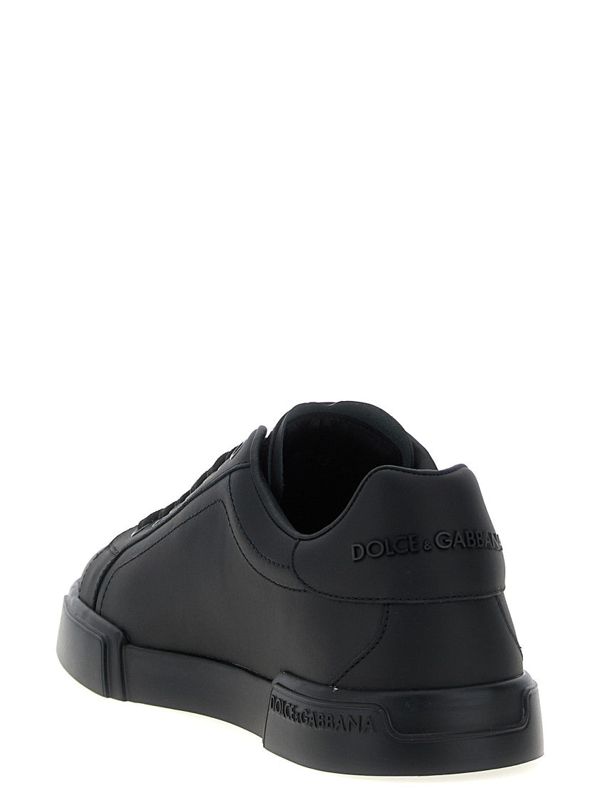 Black Lace Up Sneakers 3