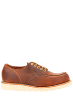 Brown Leather Lace-up Shoes 1
