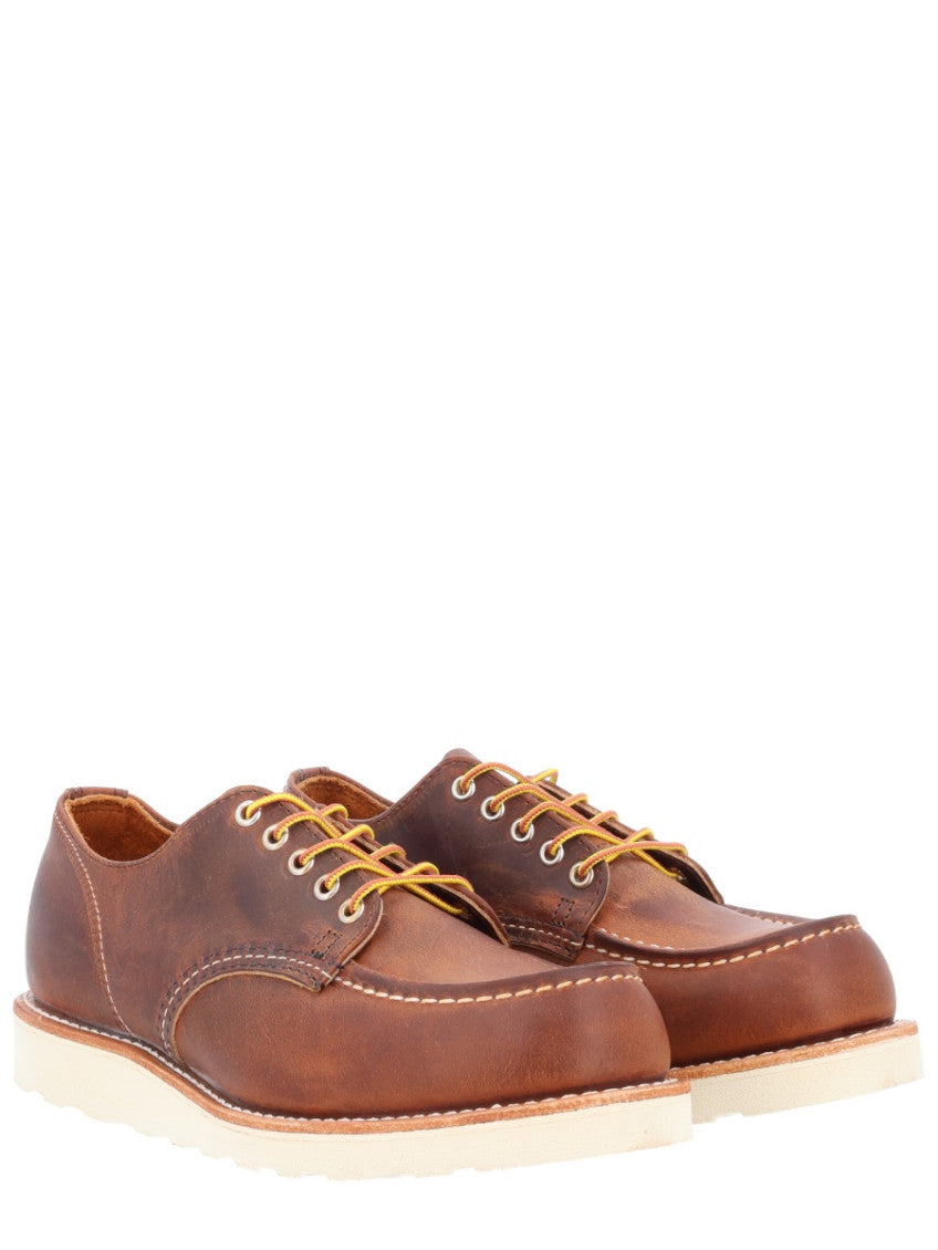 Brown Leather Lace-up Shoes 2