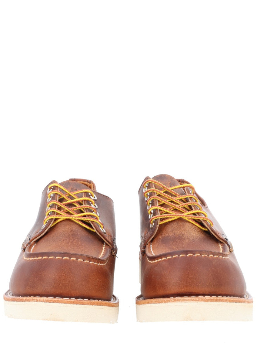 Brown Leather Lace-up Shoes 3