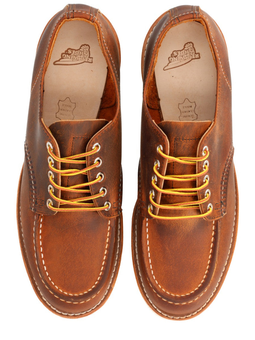 Brown Leather Lace-up Shoes 5