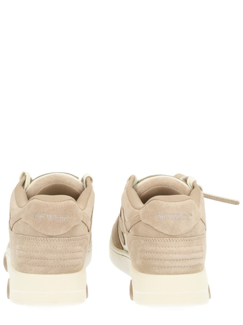 Beige Logo Sneakers 4