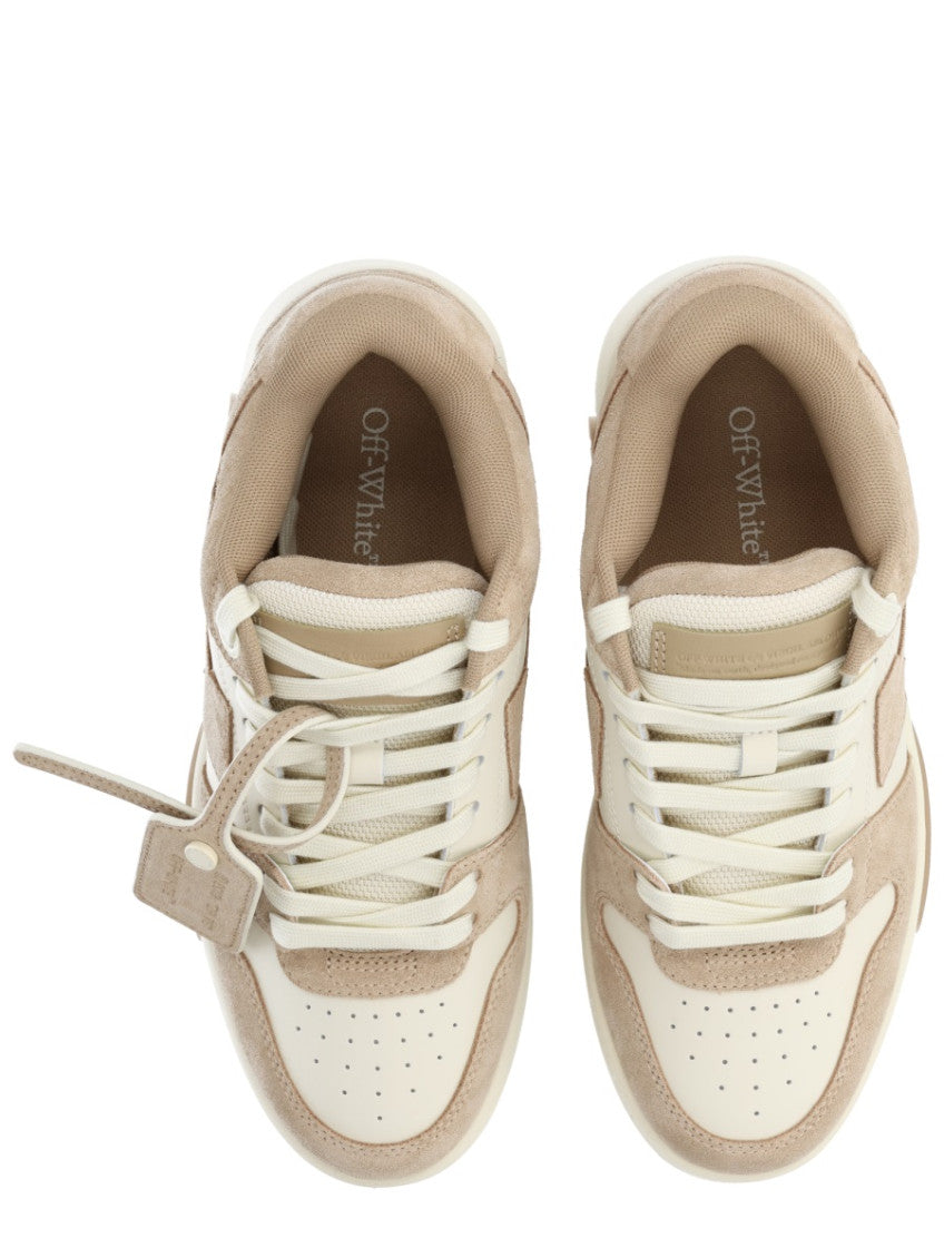 Beige Logo Sneakers 5