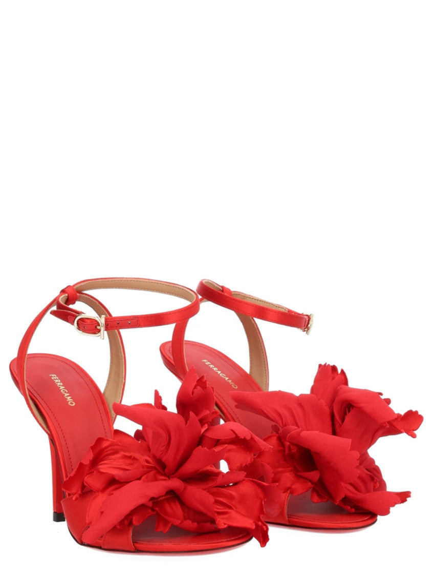 Red Ankle-strap Heels 2