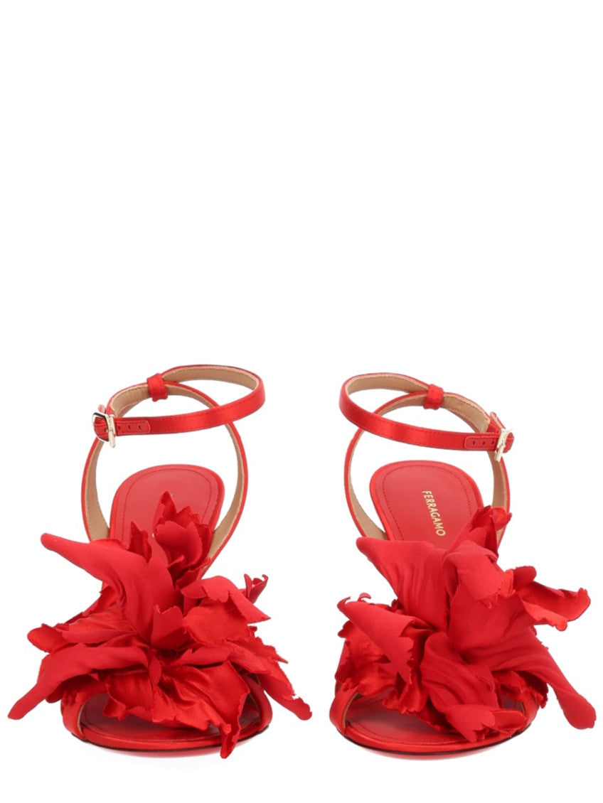 Red Ankle-strap Heels 3