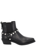 Black Studded Logan Boots 1
