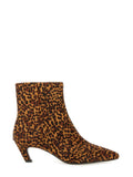 Leopard Print Pointed-toe Boots 1