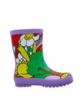 Kids Multicolor Printed Boots 1