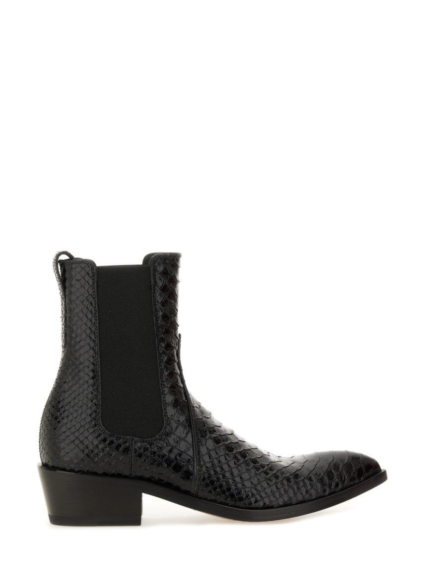 Black Leather Boots 1