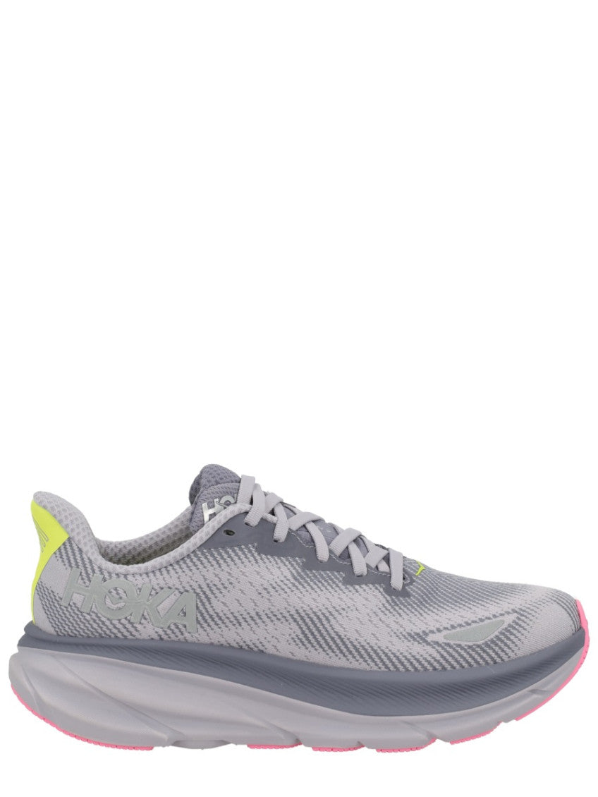 Grey Clifton 9 GTX Sneakers 1