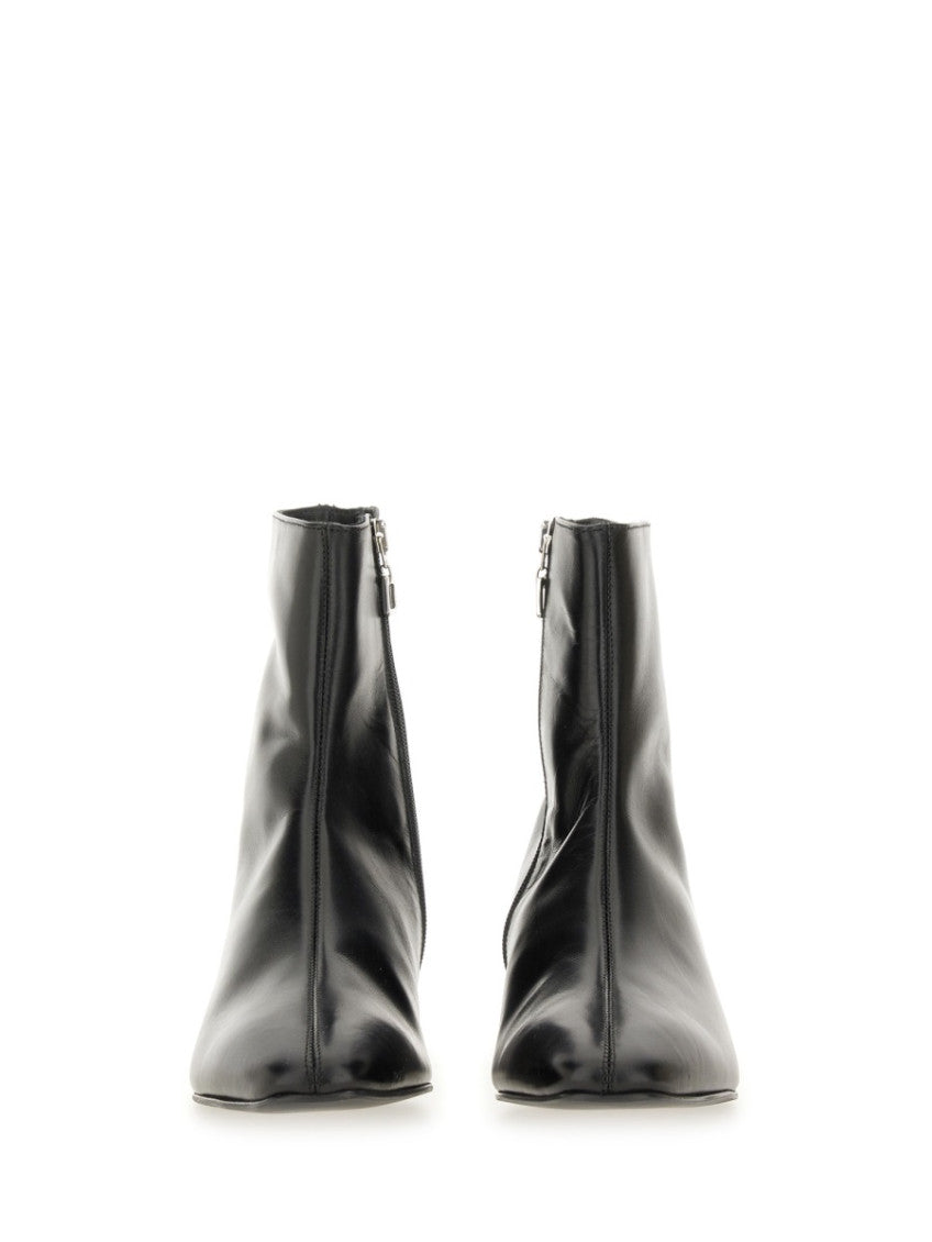 Black Solid Aiglon Boots 4