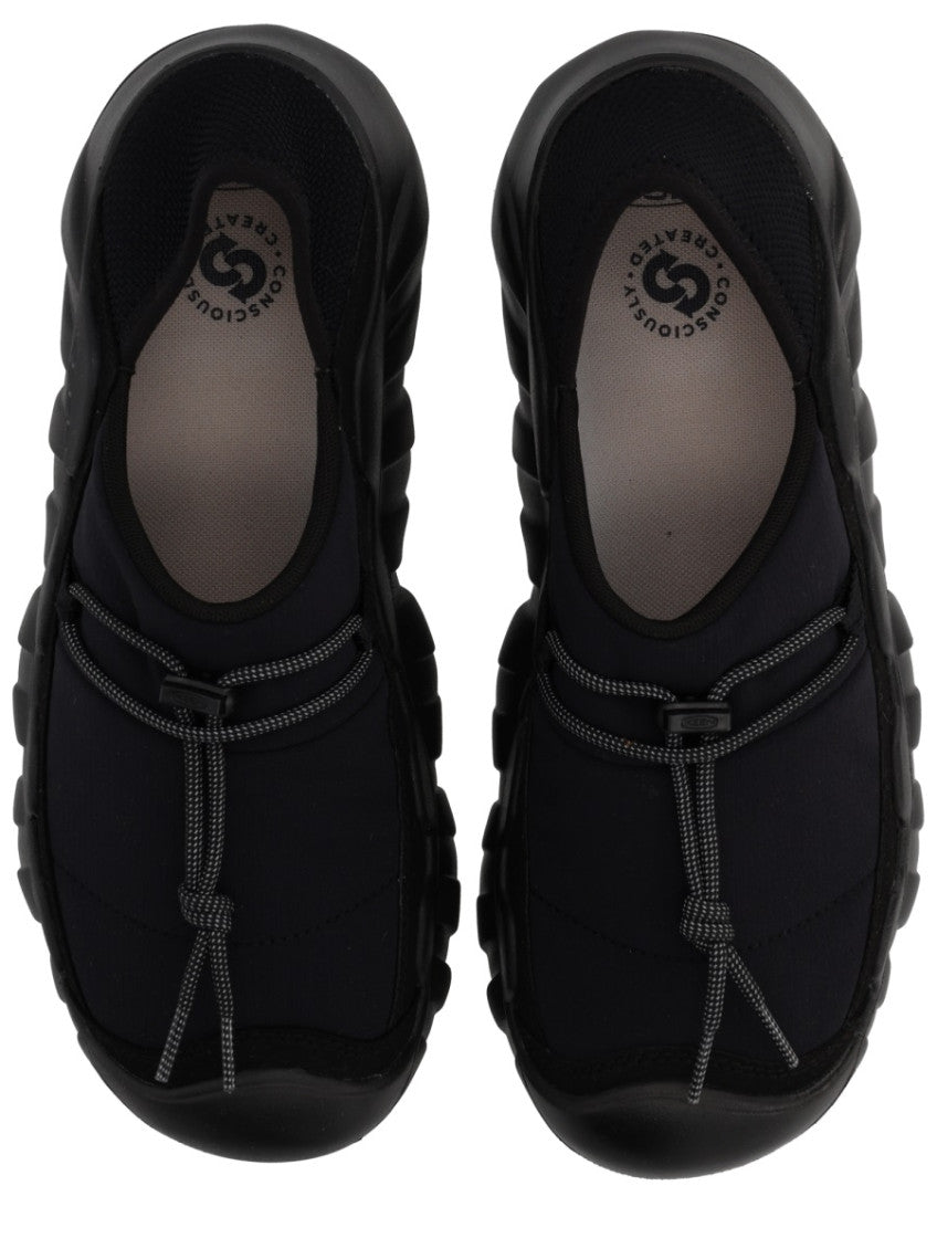 Black Drawstring Sneakers 5