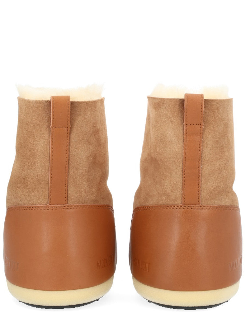 Tan Slip-on Boots 3