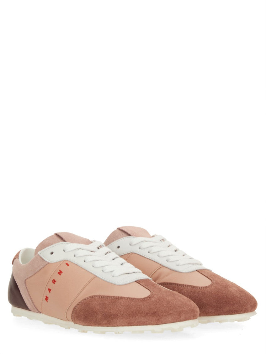 Pink Color Block Sneakers 2