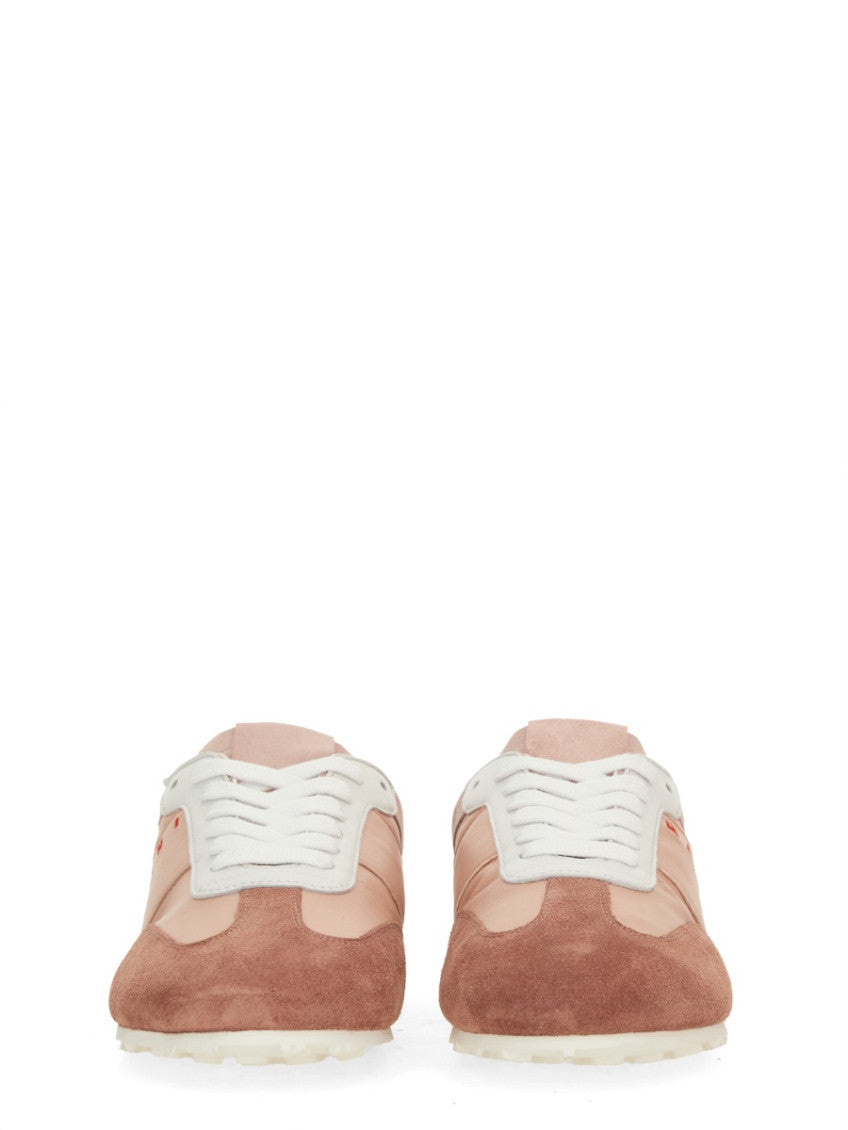 Pink Color Block Sneakers 4