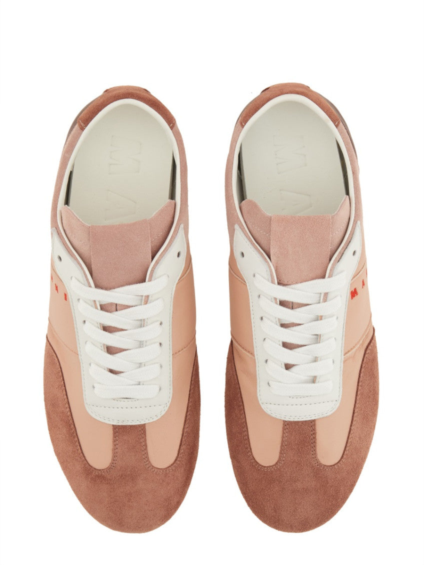 Pink Color Block Sneakers 5