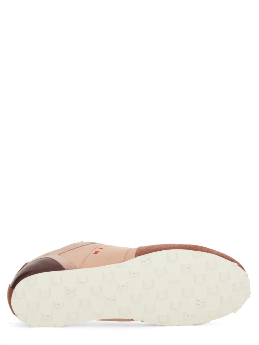 Pink Color Block Sneakers 6