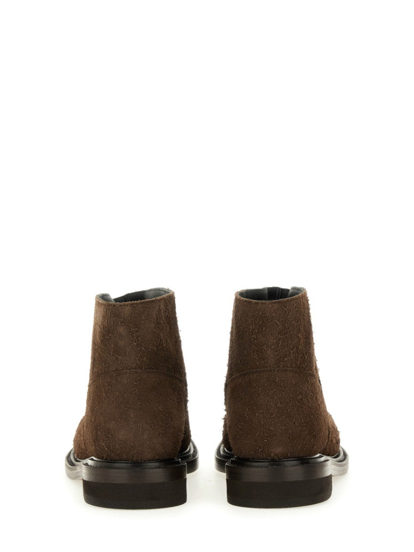 Brown Solid Olivia Boots 3