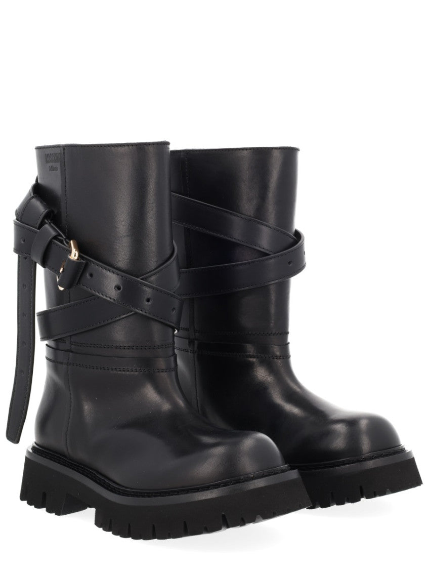 Black Leather Boots 2