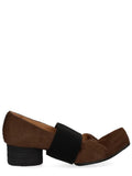 Brown Slip-on Heels 1