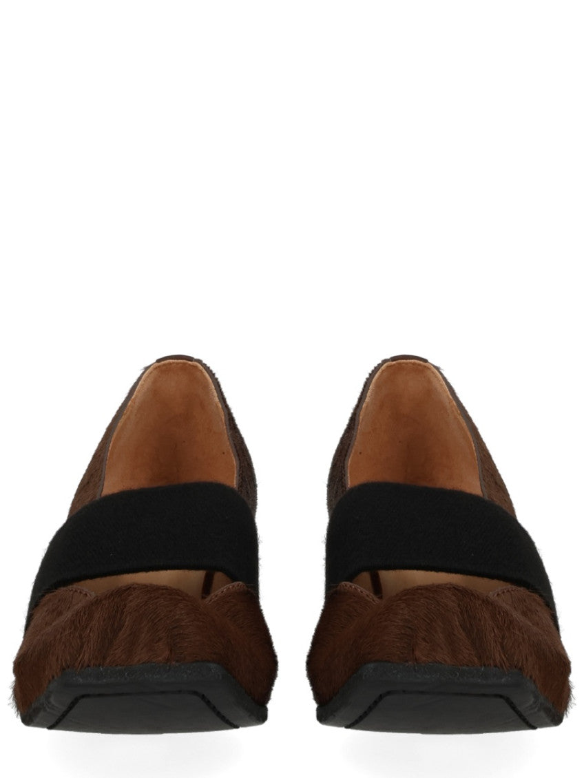Brown Slip-on Heels 3